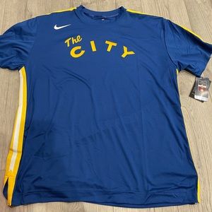 Nike Golden State Warriors City Team Issued Shirt